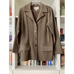 Emmelle tan blazer, size M